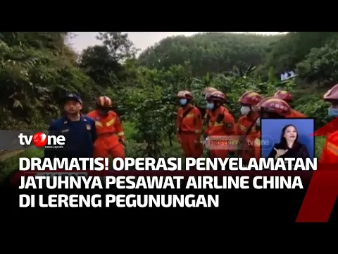 Operasi Penyelamatan Pesawat Eastern Airlines yang Jatuh di Pegunungan China