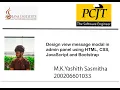 Design view message modal in admin panel using HTML CSS JavaScript and Bootstrap