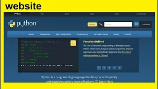 Python Programming Glossary
