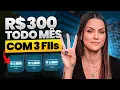 Lagu RECEBA R$ 300 POR MÊS INVESTINDO POUCO COM APENAS ESSES 3 FIIS!