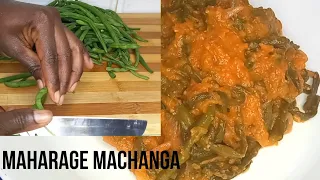 jinsi ya kupika maharage machanga