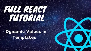 Full React Tutorial Dynamic Values in Templates indiabees