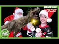 Lagu Dinosaurier-Spielzeug für Weihnachten mit dem Weihnachtsmann! | T-Rex Ranch - Dinosaurier für Kinder