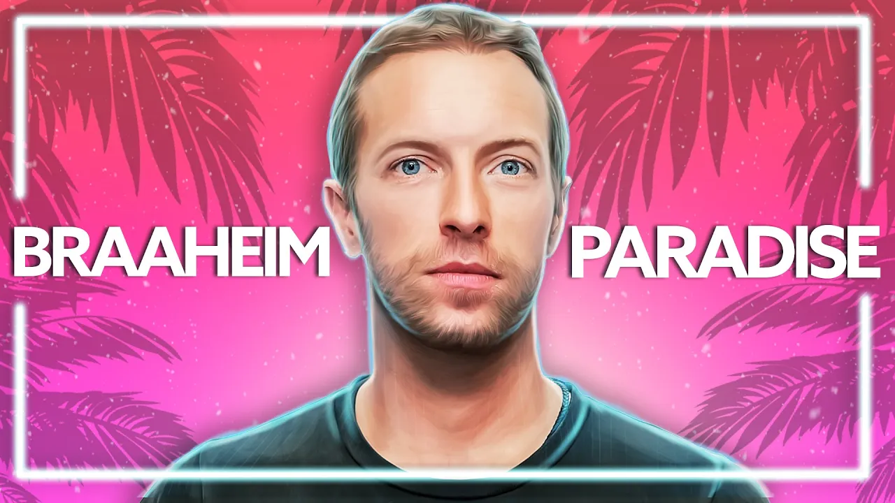 Coldplay - Paradise (Braaheim Remix) [Lyric Video]