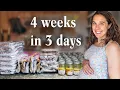 Download Lagu Postpartum Freezer Meal Prep | 150+ Servings in 3 Days for a Nourished Fourth Trimester