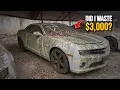 I BOUGHT a CAMARO SS V8 that NOBODY WANTED for 3K at AUCTION WAS IT WORTH IT