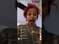 Nicki talks about Cardi b race