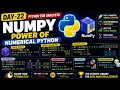 Day 22 NumPy in Python Complete Tutorial Arrays Reshape Broadcasting Matrix Speed Test