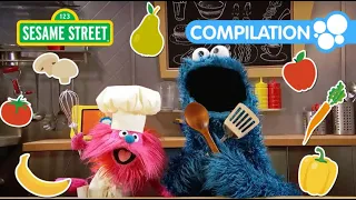 Sesame Street: Fun Recipes with Cookie Monster! | 2 Hour Foodie Truck Compilation
