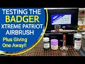 Testing The Badger Xtreme Patriot Airbrush For Model Building - Plus Giveaway