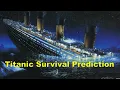 Titanic Survival Prediction Machine Learning Projects for Beginners