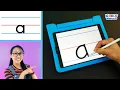 Teaching Kids How to Write Lowercase Letters of the Alphabet - Learn Small Letters A-Z Handwriting