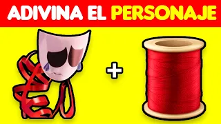 Adivina el PERSONAJE por los EMOJIS 🎪🎡 | El Asombroso Circo Digital 🤡