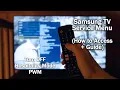 Samsung TV Service Menu Guide Advanced Code Access Codes Turn OFF Hospitality Mode PWM