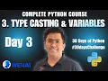 L 3 Type Casting in Python IIT Madras