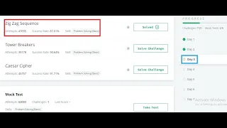 HackerRank 1 Week Preparation Kit Zig Zag Sequence hackerrank solution in python Day 3