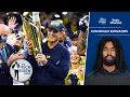 Michigan RB Donovan Edwards on Possibly Getting Drafted by Harbaugh Chargers The Rich Eisen Show