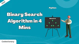 Binary Search Algorithm - Just 4 Minutes Python Most Simple Tutorial