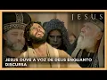 Download Lagu Jesus ouve a voz de Deus enquanto discursa perante Caifás | NOVELA JESUS