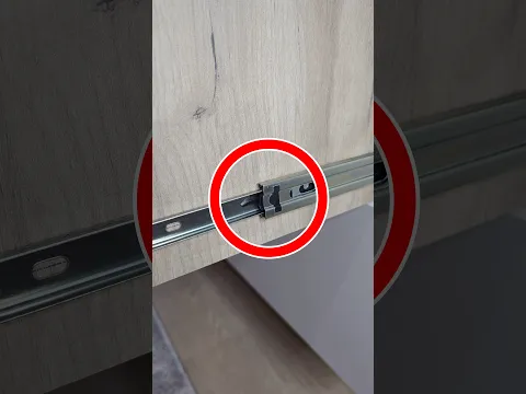 The clever furniture maker shared a trick!