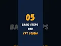 05 Basic Steps For CPT Coding