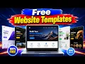 How to Build a Stunning Website Using FREE Templates Beginner Friendly