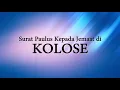 Download Lagu Alkitab Suara   Surat Kolose Full Lengkap Bahasa Indonesia