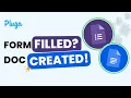 How to connect Google Forms with Google Docs - FORMS to DOCS in MINUTES