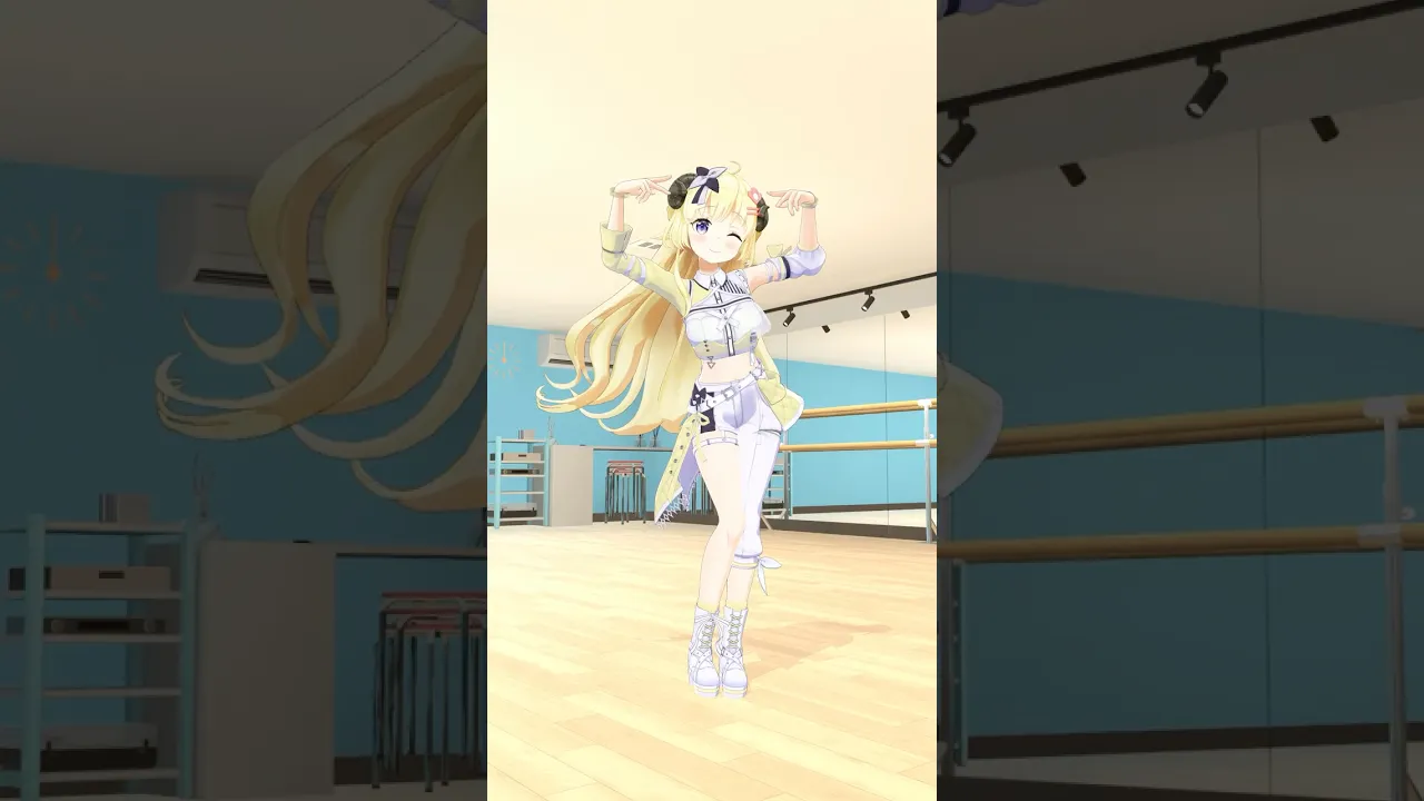 ミオしゃの #ドッタバッタ珍道中！踊ってみたよ🐾✨#shorts #dance #hololive