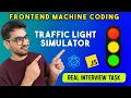 Build Traffic Light System in React - Real Interview Task