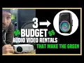 3 Popular Cheap Big Profits Rental Company Items