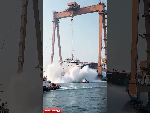 The ship was launched 🚢❓