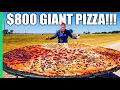 5 PIZZA VS 800 PIZZA Everything is BIGGER in Texas