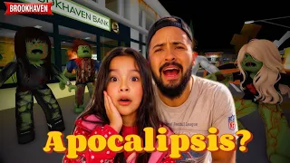 ATRAPADOS en un APOCALIPSIS ZOMBIEN en BROKHAVEN 🧟‍♂️🧟‍♀️