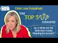 Elder Law Essentials What are the Must-Have Estate Planning Documents Mondays with Melissa