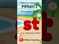 Consonant Blends ST Words Phonics for Kids
