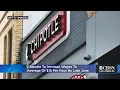 Chipotle To Increase Wages To Average Of 15 Per Hour By Late June