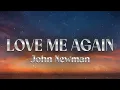 Download Lagu John Newman - Love Me Again (Lyrics)