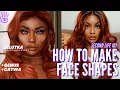 Second Life 101 How to Make a Shape in Second Life Face Head Tutorial
