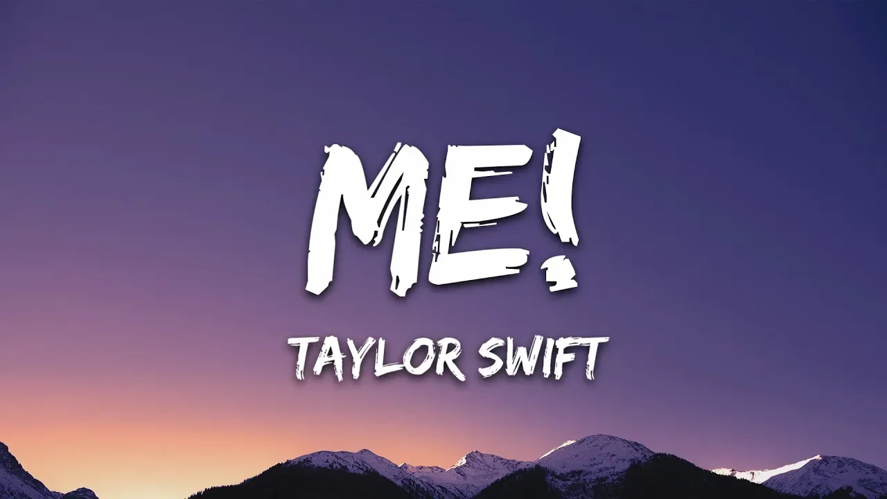 Taylor Swift - ME! (Lyrics) ft. Brendon Urie