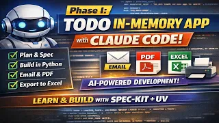 Phase I Build a Todo In-Memory Python App with Claude Code Agentic Dev Stack