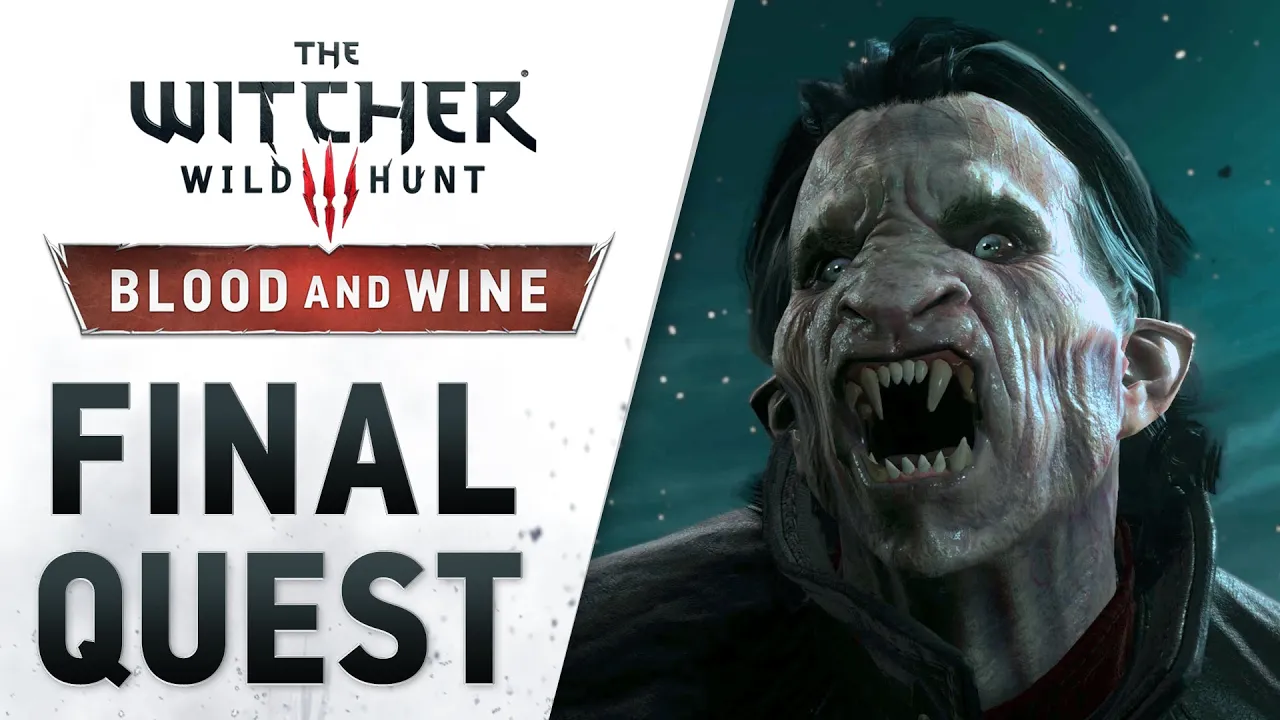 The Witcher 3: Wild Hunt - Blood and Wine || Launch Trailer ("Final Quest")