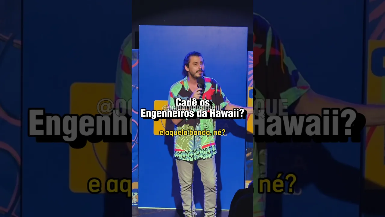 Por onde andam os Engenheiros do Hawaii? #standup #standupcomedy #humor #standupbrasil #tijuca