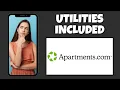 How To Find Rentals With Utilities Included On Apartments com Step By Step Guide - Tutorial