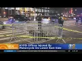 NYPD Officer Injured By Motorcycle On Lower East Side