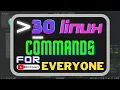 Top 30 Linux Terminal Commands Everyone Should Now - Linux Terminal