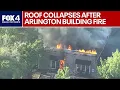 Fire heavily damages several Arlington businesses