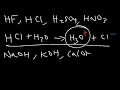 Conjugate Acid Base Pairs, Arrhenius, Bronsted Lowry and Lewis Definition - Chemistry