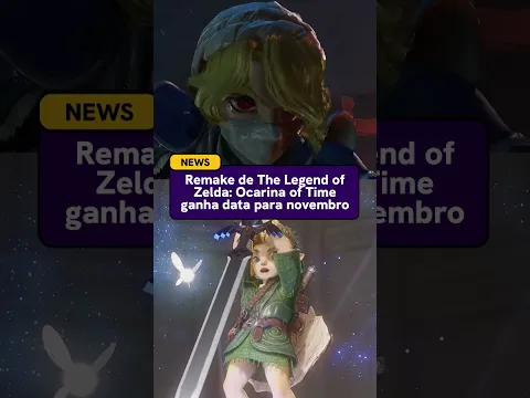 REMAKE DE OCARINA OF TIME GANHA DATA DE LANÇAMENTO!