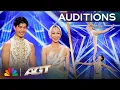 Download Lagu She Balances En Pointe... On His HEAD?! Xi'an Acrobatic Troupe's Ballet Defies Gravity! | AGT 2025